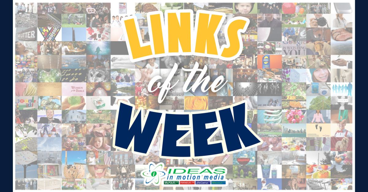Links of the Week: The Official Retirement of the Links of the Week Column (Unless Someone Steals It)