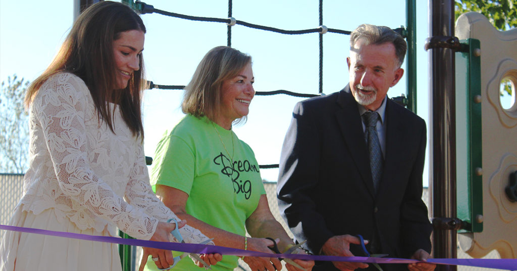 New Playground Ribbon Cutting 2019