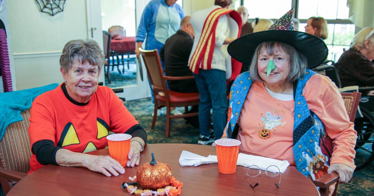 Frightful Fun for the residents of Rittenhouse Village at Portage