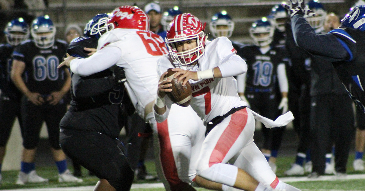 Crown Point High School vs Lake Central High School Football Sectionals