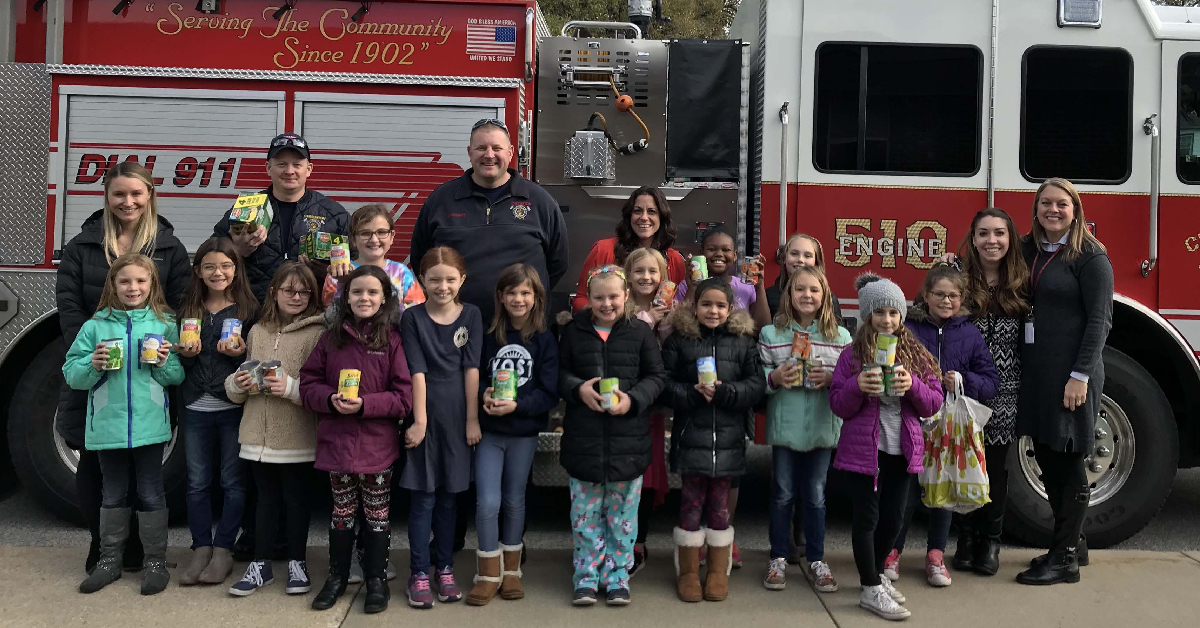 Girls on the Run donates to fire department