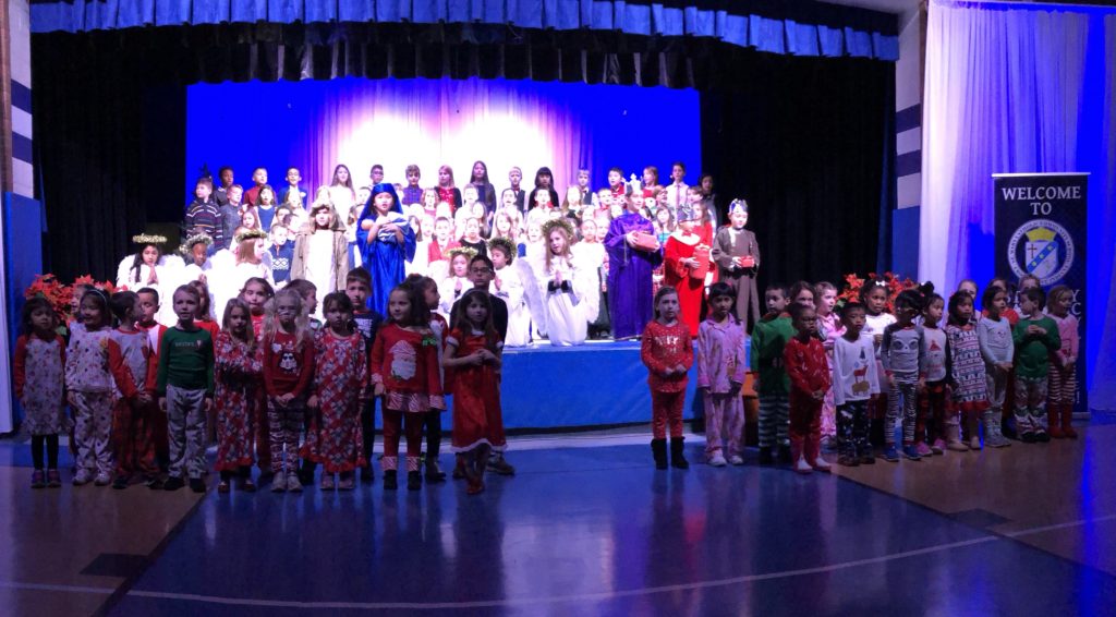 St. Mary’s students remind everyone of the true meaning of Christmas