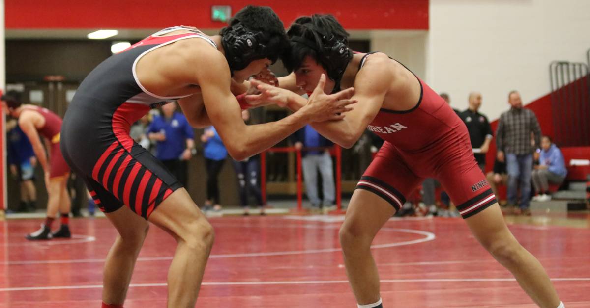 2020 Wrestling Sectionals at Portage High School