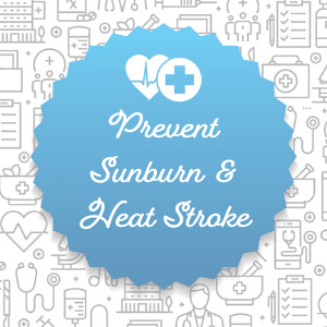 minute express clinic prevent sunburn graphoc