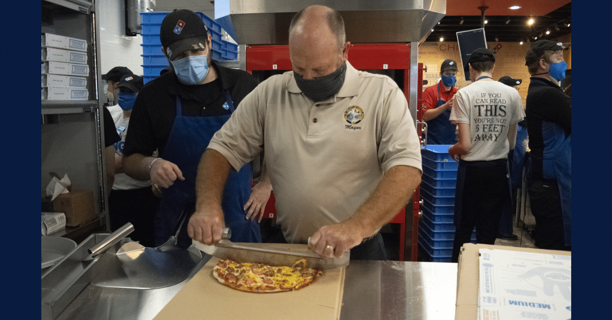 Domino’s Pizza Hobart store grand opening
