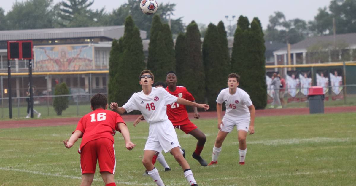 BOYS SOCCER Andrean VS Munster 2020