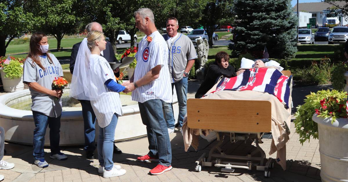 VNA of Northwest Indiana hosts heartwarming wedding