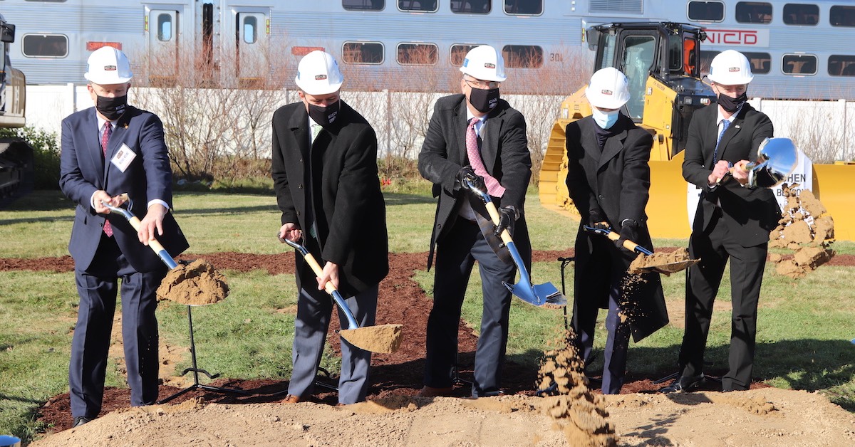 Ground Breaking at the West Lake Extension 2020