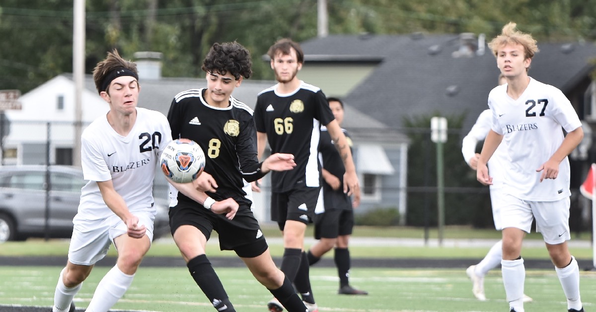 BOYS SOCCER Griffith VS Marquette 2020