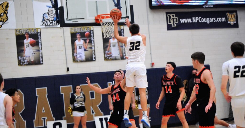 BOYS BASKETBALL La Porte VS New Prairie 2020