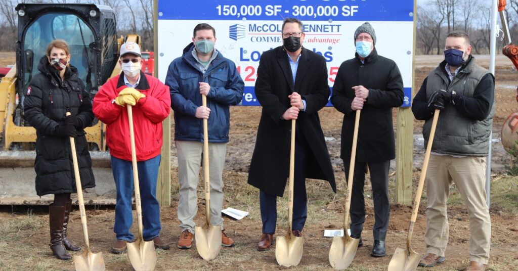 Qualls Industrial Development Groundbreaking 2020