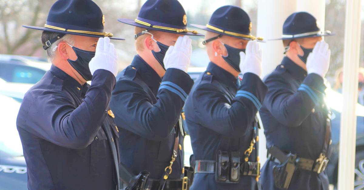 Ret. Lt. John Ross Funeral Services 2020