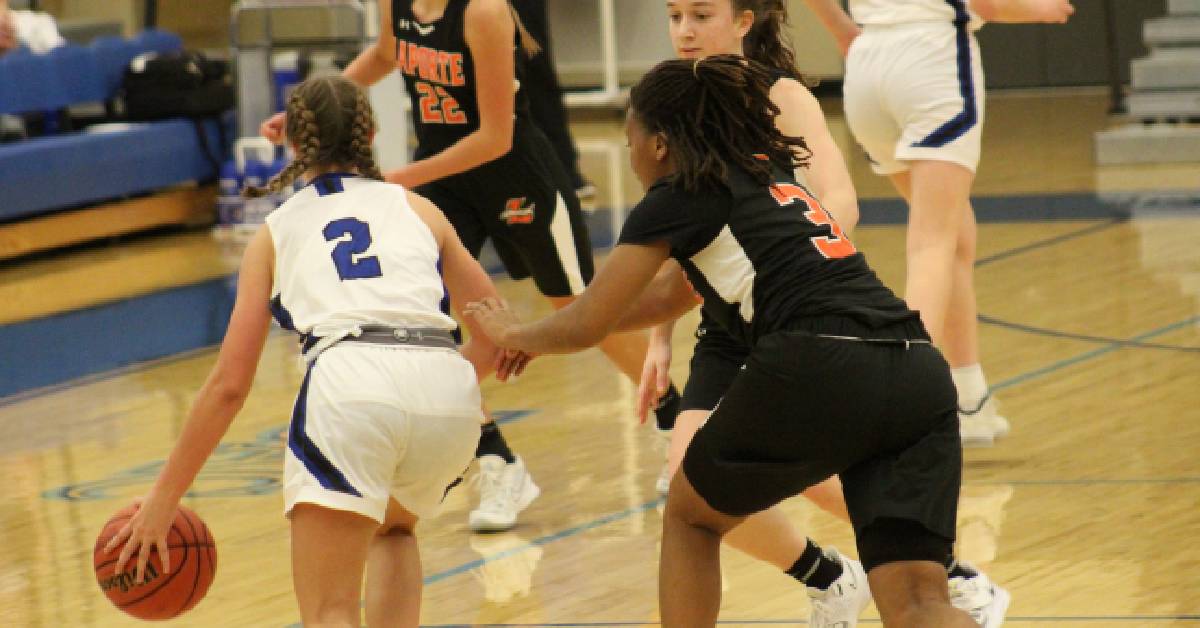 GIRLS BASKETBALL Lake Central VS La Porte 2020