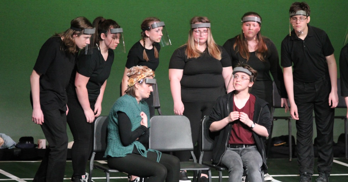 La Porte High School’s “The Curious incident of the Dog in the Night-Time”