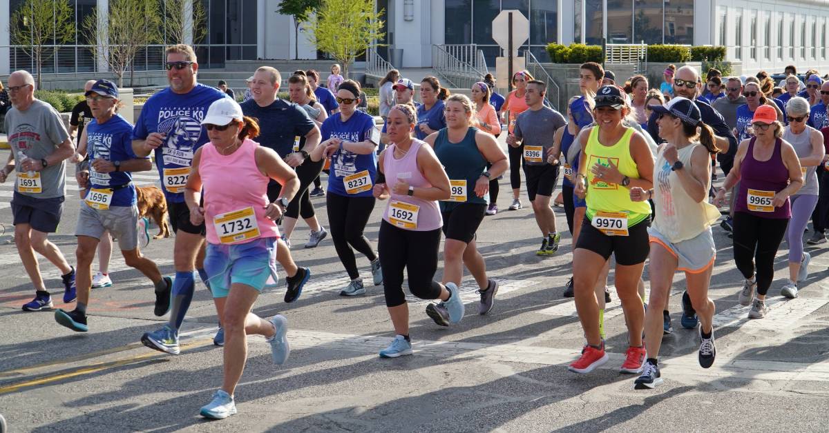 Valparaiso Police Department K-9 run 2021