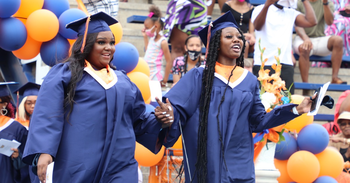 Gary West Side Leadership Academy Graduation 2021