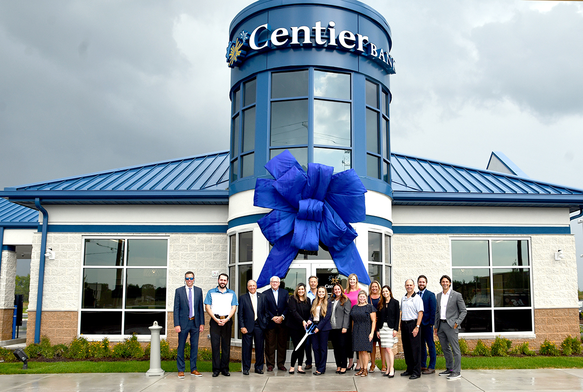 CENTIER BANK HOSTS RIBBON CUTTING CEREMONY AT NEW ST JOHN BRANCH 