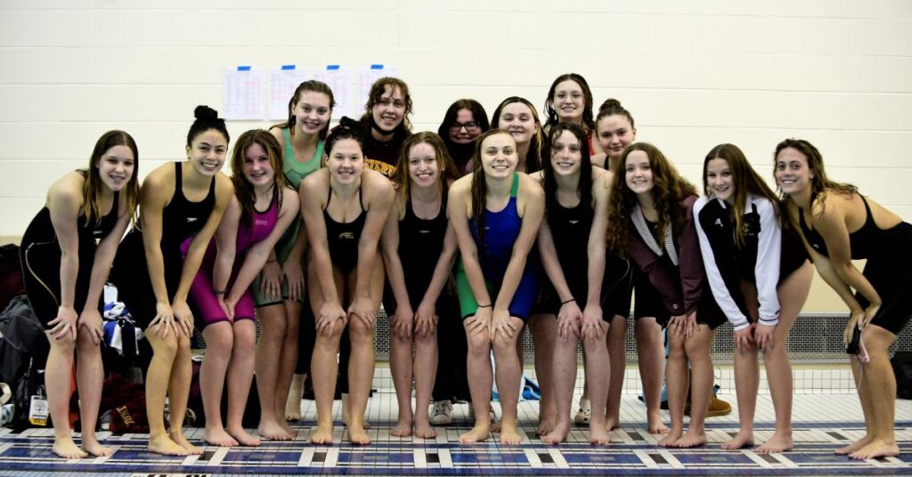 Girls Swimming Duneland Conference Championship