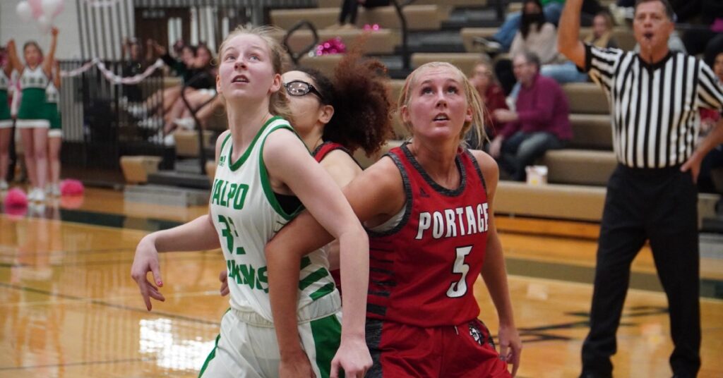 GIRLS BASKETBALL Valparaiso VS Portage JV and Varsity 2022