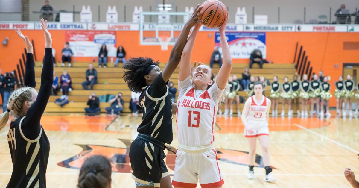 Crown Point vs Penn Girls Basketball Regionals 2022