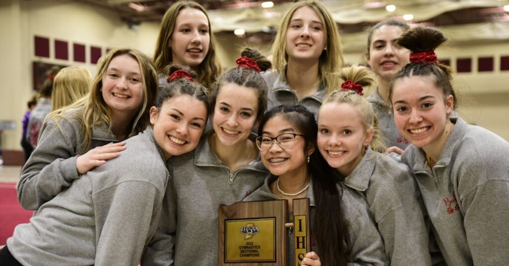 Gymnastics Chesterton Sectionals 2022