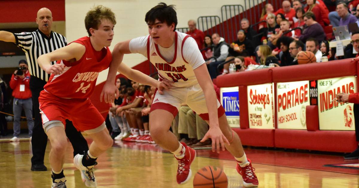 BOYS BASKETBALL SECTIONALS Crown Point VS Portage 2022