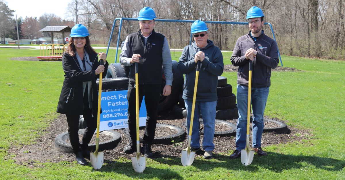 Surf Broadband Westville Groundbreaking