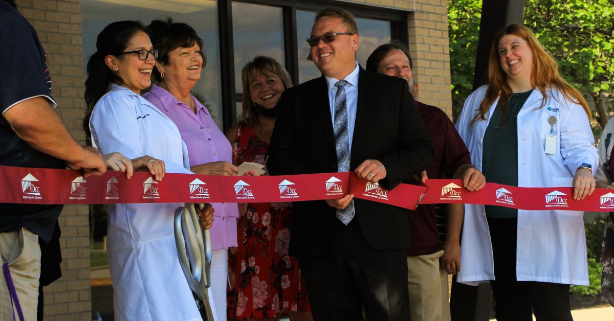 NorthShore Health Center celebrates new De Motte opening with ribbon cutting