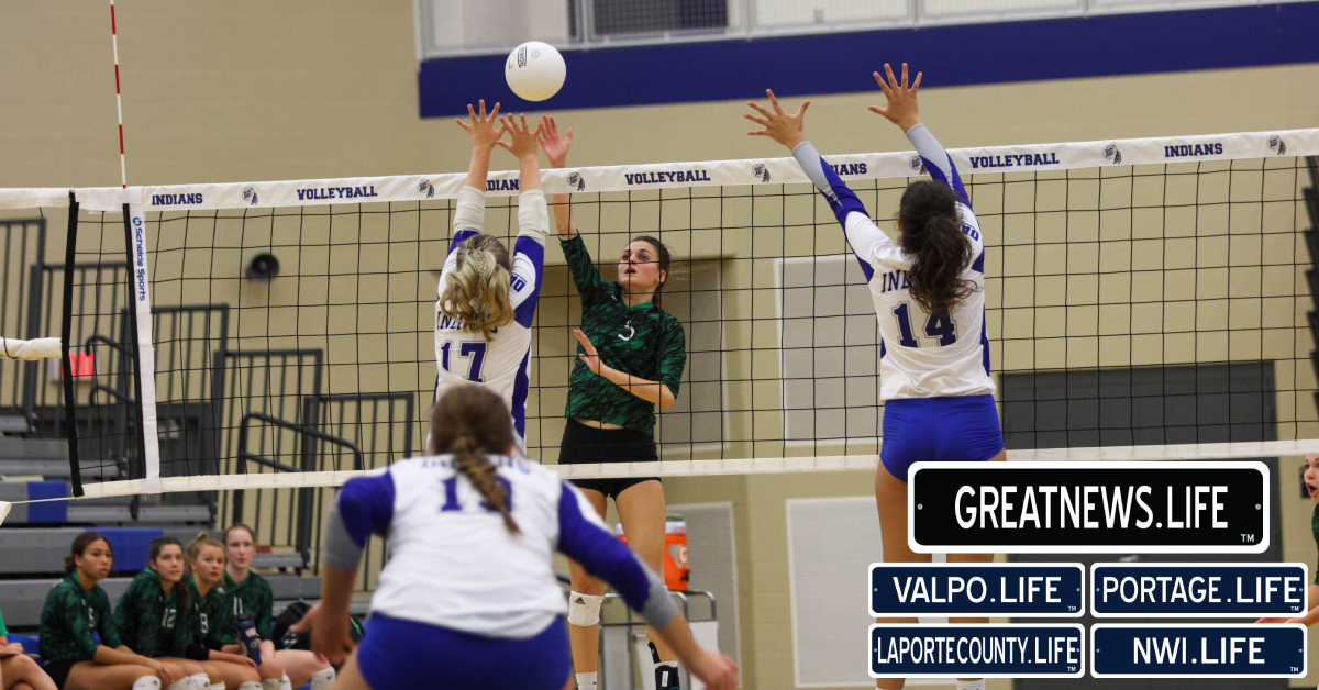Girls Volleyball Lake Central VS. Valparaiso 2022 NWI.Life