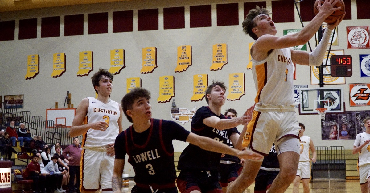 BOYS BASKETBALL Chesterton VS. Lowell 2022