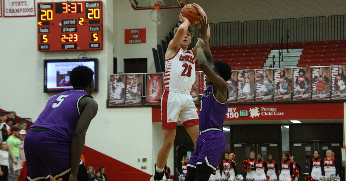 BOYS BASKETBALL Merrillville VS. Portage 2023