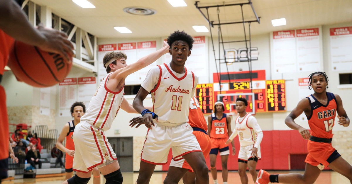 BOYS BASKETBALL Andrean VS. Gary West Side 2023 NWI.Life