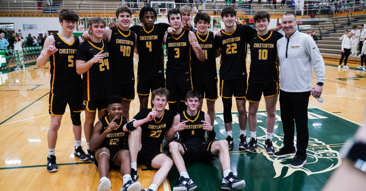 BOYS BASKETBALL Chesterton VS. Valparaiso 2023 NWI.Life