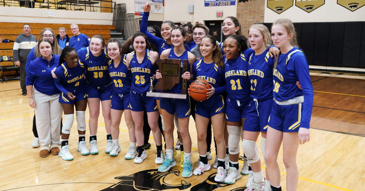 GIRLS BASKETBALL Sectional Championship Highland VS. Hanover 2023