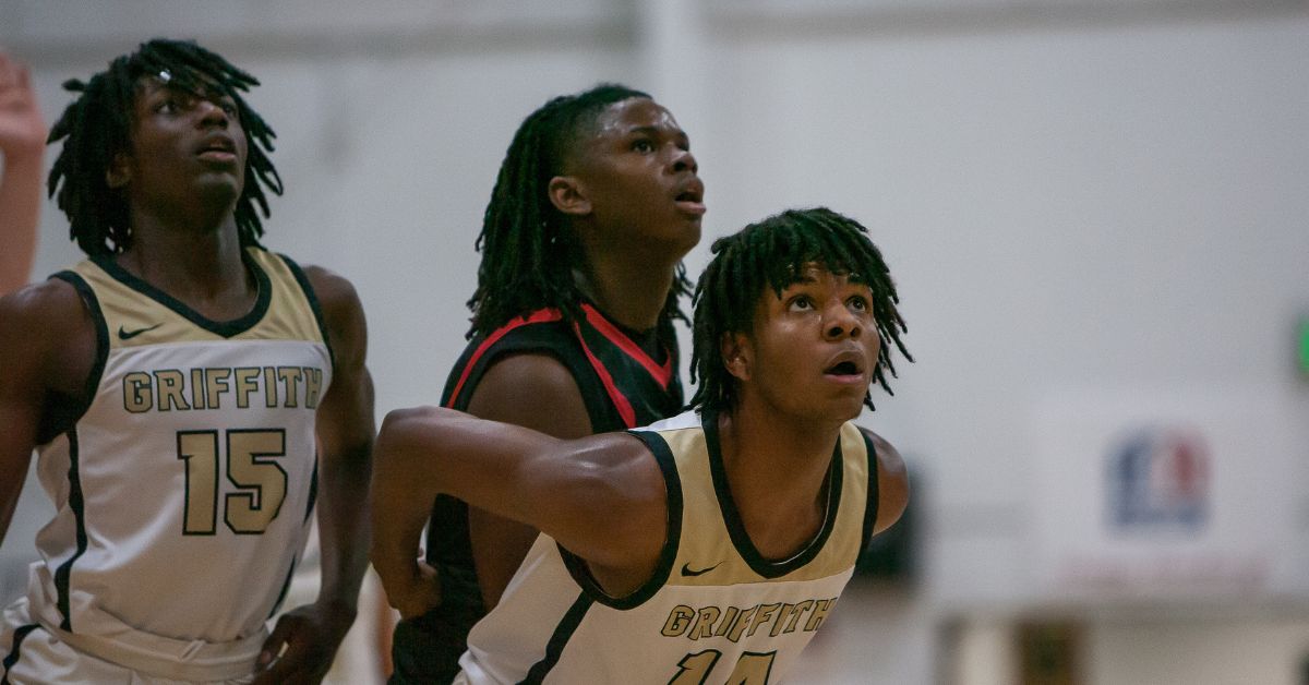 BOYS BASKETBALL IHSAA Lake Station Edison VS. Griffith 2023