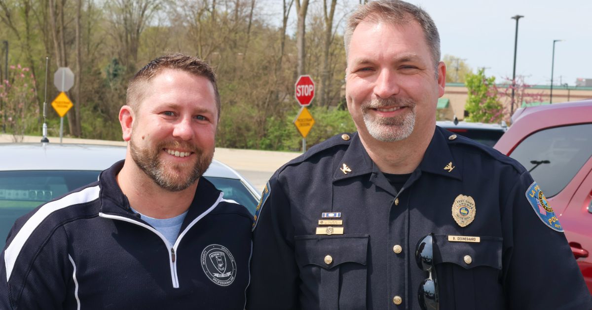 Franciscan Health presents Equipment to MCPD 2023