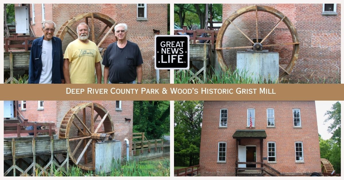 Lake County Parks Department restores and replaces historic water wheel