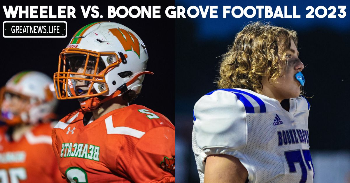 BOYS FOOTBALL Wheeler VS. Boone Grove 2023