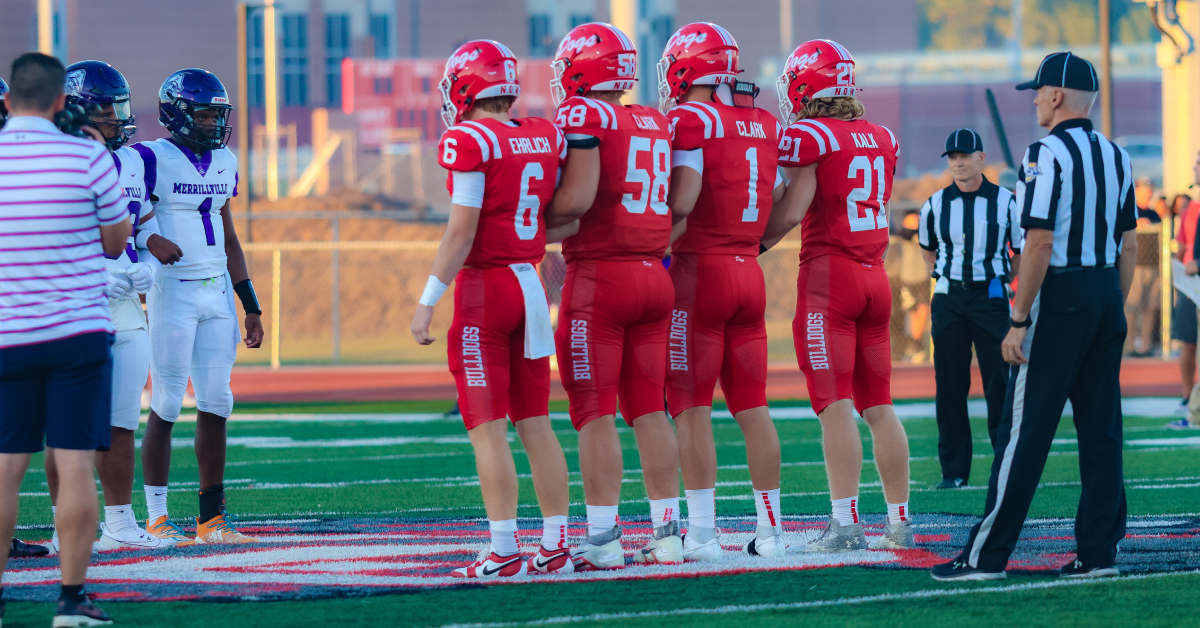 BOYS FOOTBALL Crown Point VS. Merrillville 2023 NWI.Life
