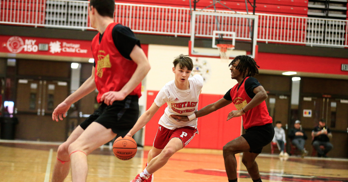 BOYS BASKETBALL Portage VS. Andrean 2023 Portage.Life