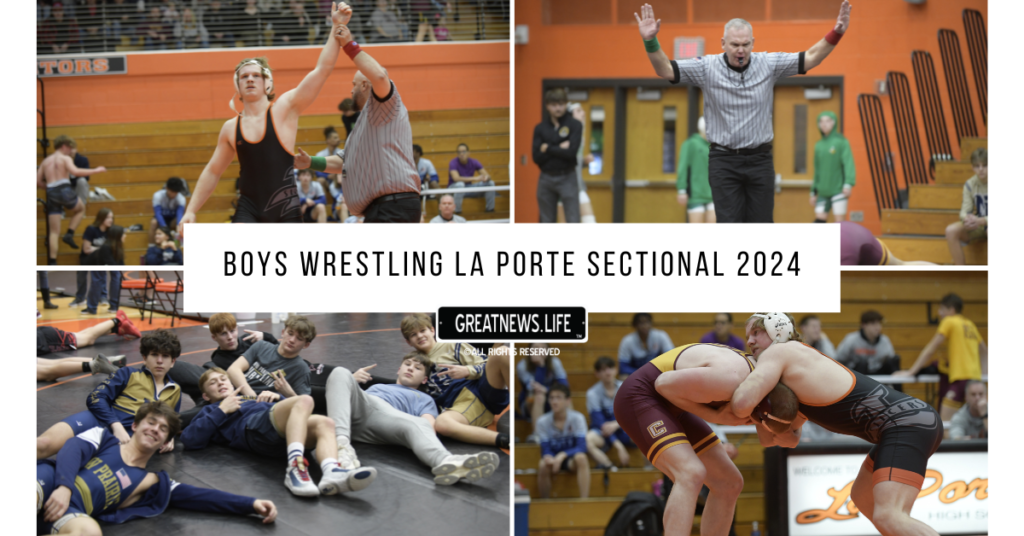 BOYS WRESTLING La Porte SECTIONAL 2024