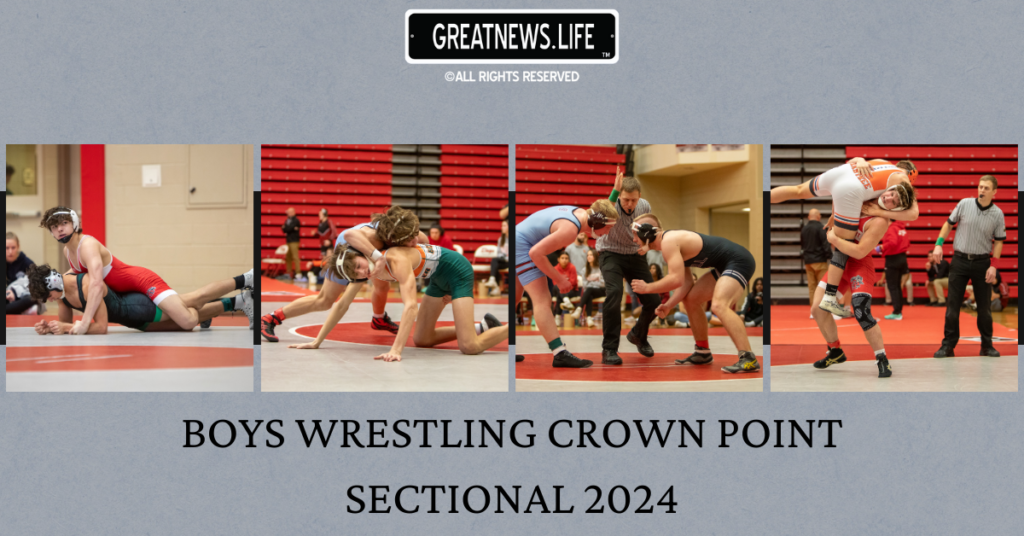 BOYS WRESTLING Crown Point SECTIONAL 2024