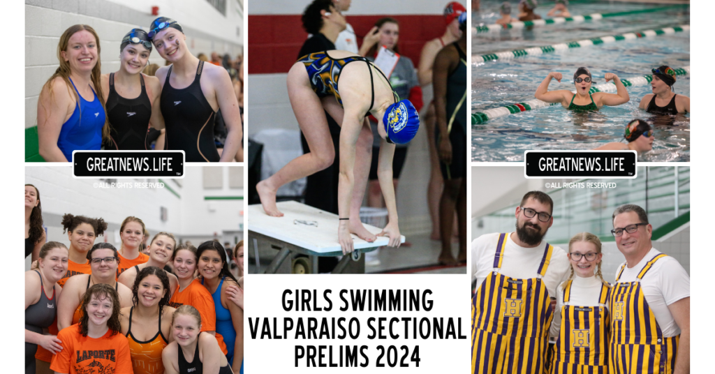 GIRLS SWIMMING Valparaiso SECTIONAL PRELIMS 2024