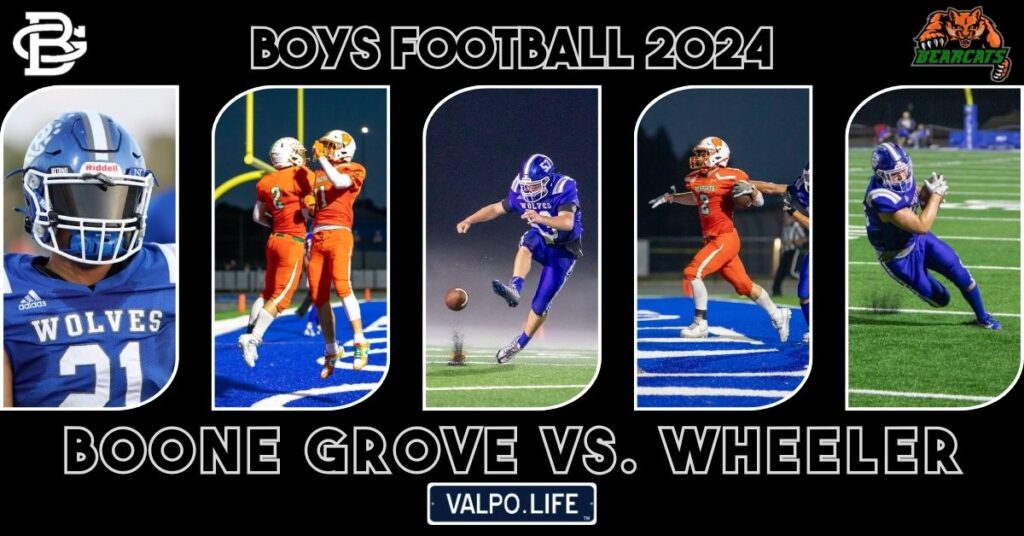 BOYS FOOTBALL Boone Grove vs. Wheeler 2024