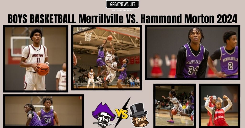 BOYS BASKETBALL Merrillville VS. Hammond Morton 2024