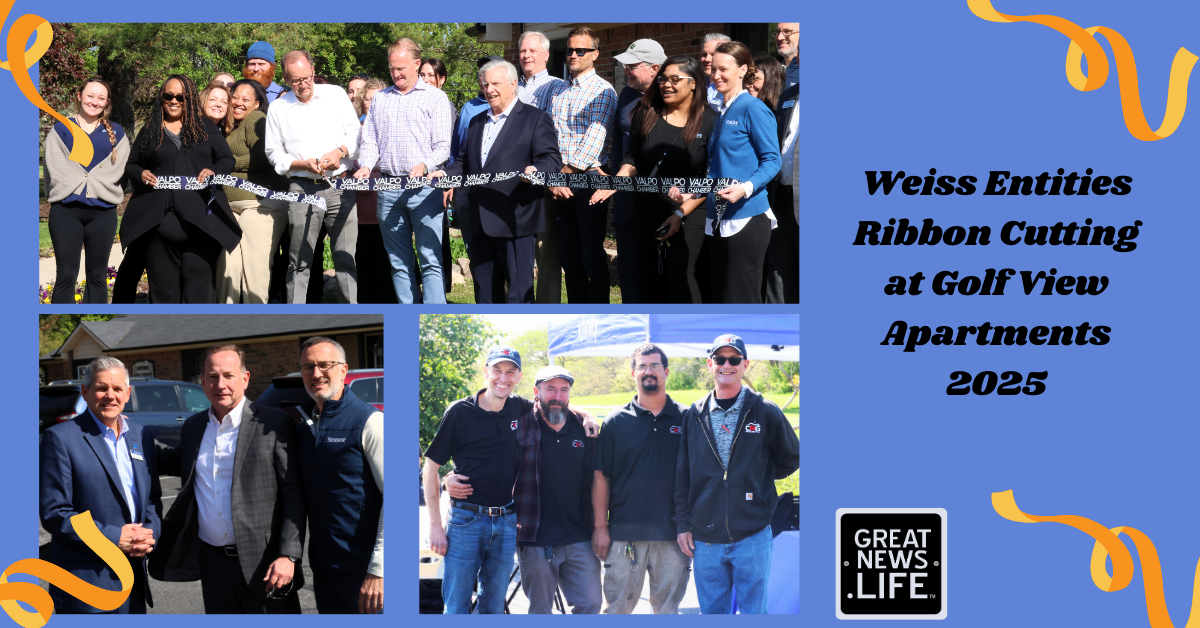 Weiss Entities Ribbon Cutting at Golf View Apartments 2025