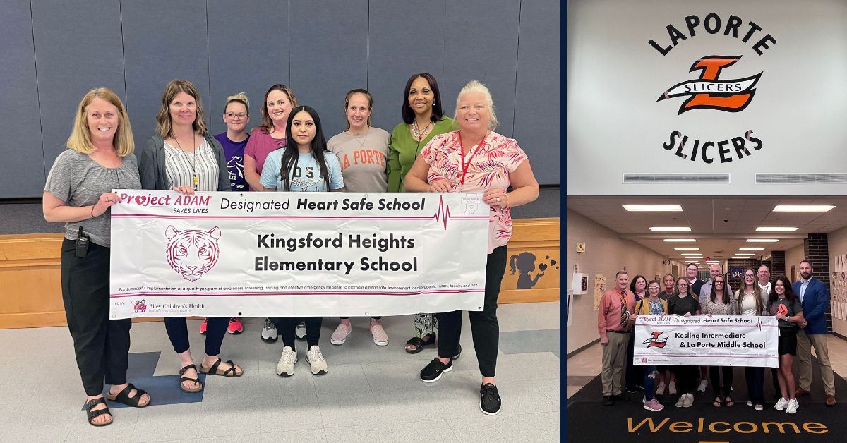 Two More LPCSC Schools Achieve Heart Safe Certification