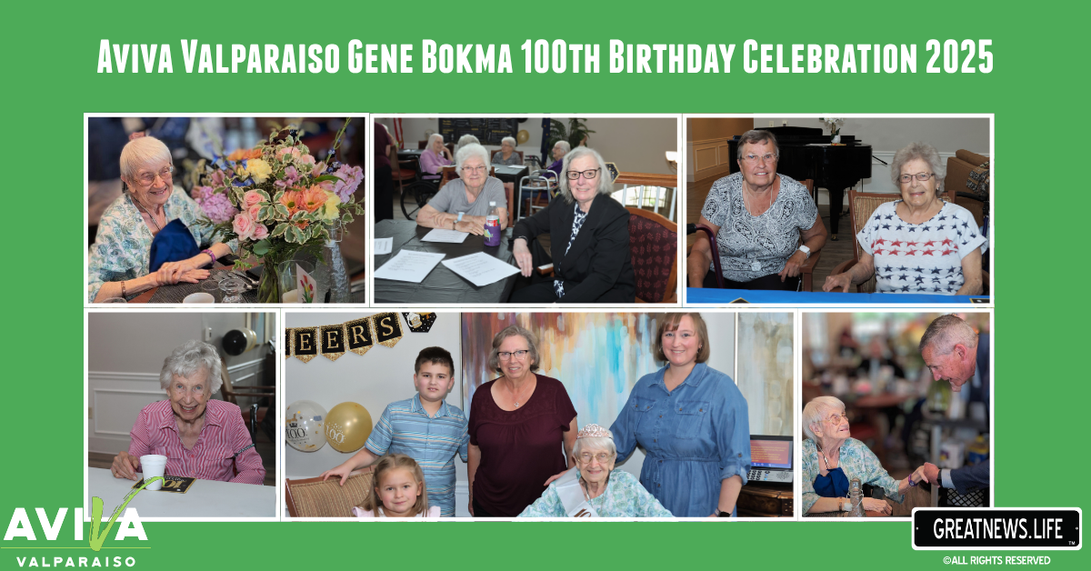 Aviva Valparaiso Gene Bokma 100th Birthday Celebration 2025