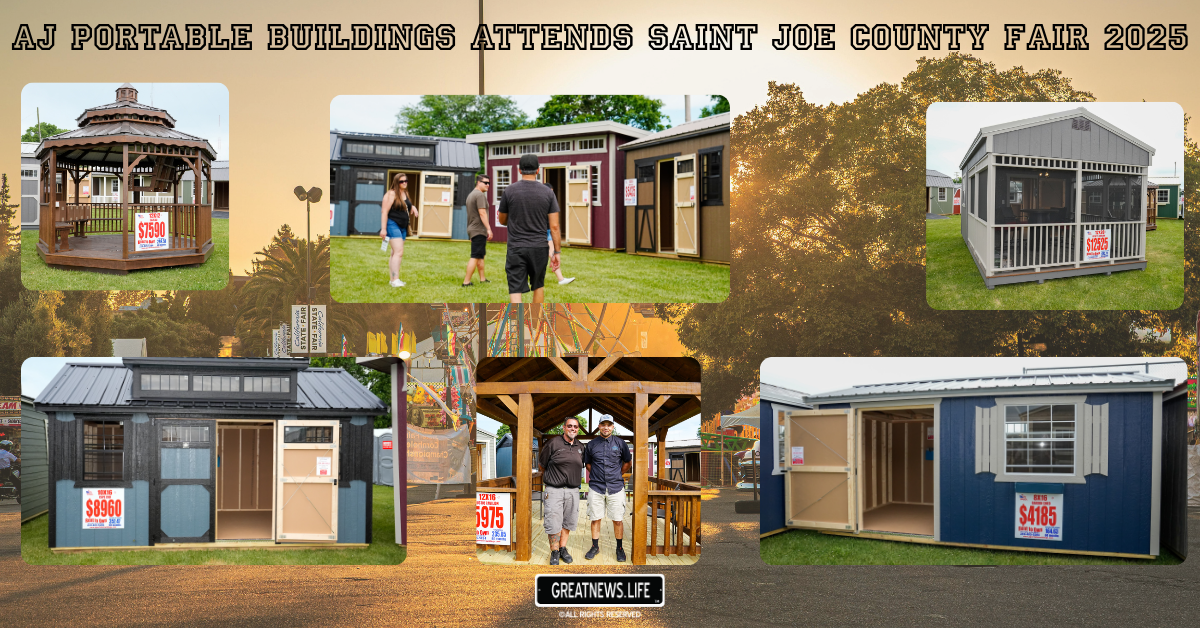AJ Portable Buildings kicks off fair season with a trip to the St. Joe County Fair