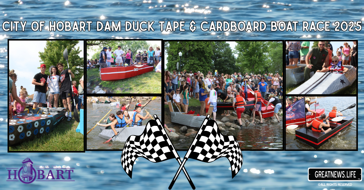City of Hobart Dam Duck Tape &amp; Cardboard Boat Race 2025